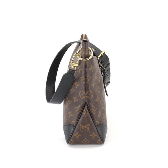 Louis Vuitton Monogram Odeon NM MM Shoulder Bag Brown Noir - Picture 2 of 8